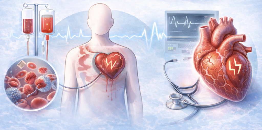 Blood cancer and heart diseases